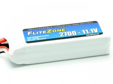 LiPo Akku FliteZone 2700 - 11,1V + Deans-T